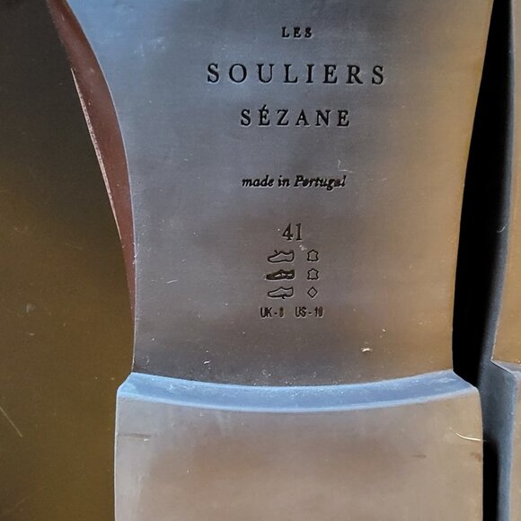 Sezane Caroline Loafers - Glossy Chocolate - Picture 6 of 6